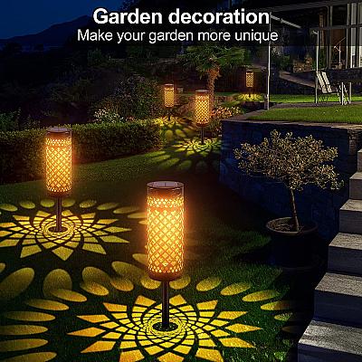 Solar Garden Lantern – Waterproof Metal Outdoor Lawn & Courtyard Decorative Light 6