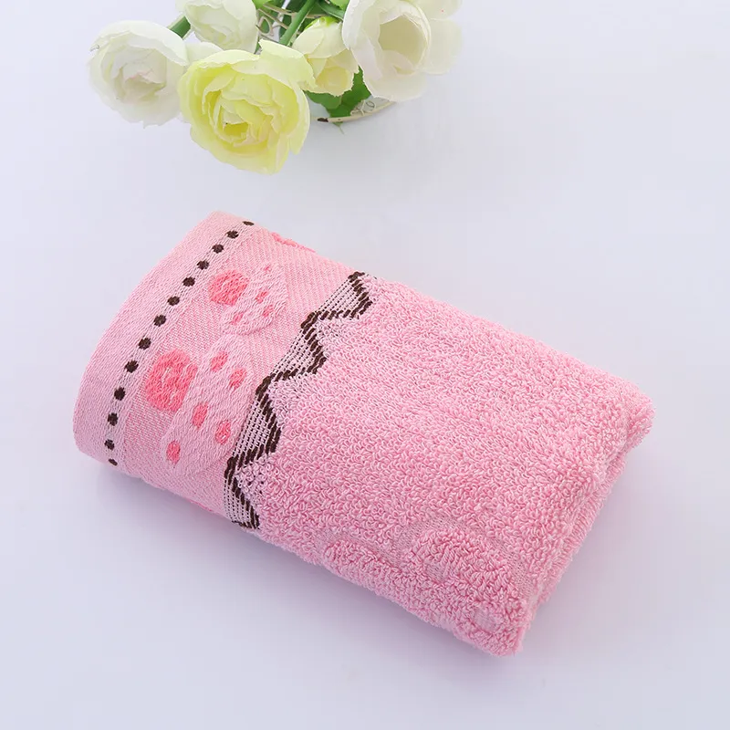 Soft Cotton Face Towel – Absorbent Quick-Dry Hand & Face Washcloth