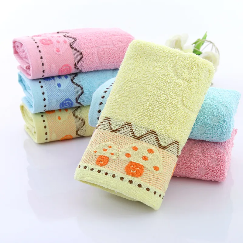 Soft Cotton Face Towel – Absorbent Quick-Dry Hand & Face Washcloth