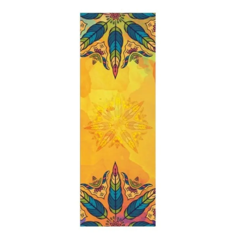 Microfiber Yoga Towel – Non-Slip Sweat-Absorbent Exercise & Gym Mat Cover