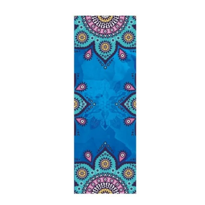 Microfiber Yoga Towel – Non-Slip Sweat-Absorbent Exercise & Gym Mat Cover