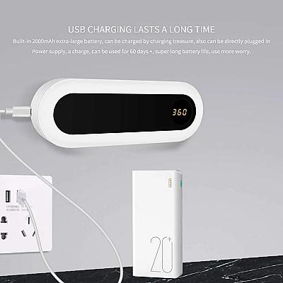 Smart UV Toothbrush Sterilizer Holder – Wall-Mounted Toothbrush Organizer with Digital Display 5
